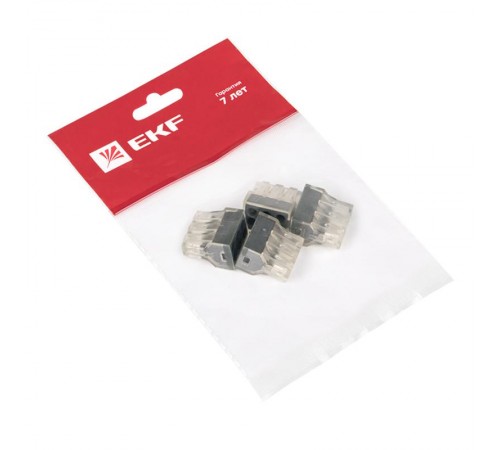 Строительно-монтажная клемма СМК 773-106 6 отверстий 1,0-2,5мм2 (4шт.) EKF PROxima  plc-smk-106r  EKF