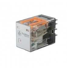 Реле 12A 2CO 12VDC тест кнопка LED  SXM2AB2JD  SE