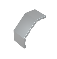 Крышка внешнего вертикального угла 90х50  KVL90*50  КМ-профиль