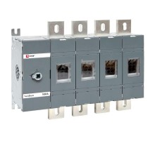 Рубильник 1000A 4P без рукоятки управления TwinBlock  tb-s-1000-4p  EKF