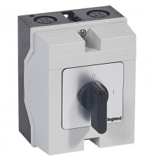 Переключатель - положение вкл/откл - PR 17 - 3П - 3 контакта - в коробке 96x120 мм  027717  Legrand