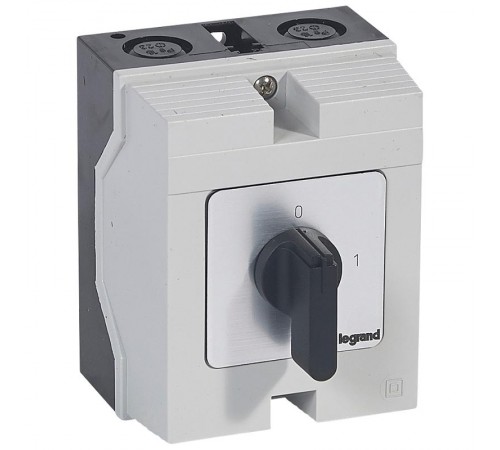 Переключатель - положение вкл/откл - PR 17 - 3П - 3 контакта - в коробке 96x120 мм  027717  Legrand