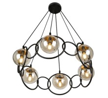 Люстра Ariadna 4074-206 6 х E14 40 Вт дизайн  Б0047334  Rivoli