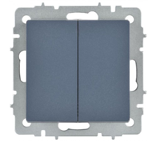 BRITE Выключатель 2-клавишный перекрестный 10А ВС10-2-3-БрМ маренго  BR-V23-0-10-K35  IEK