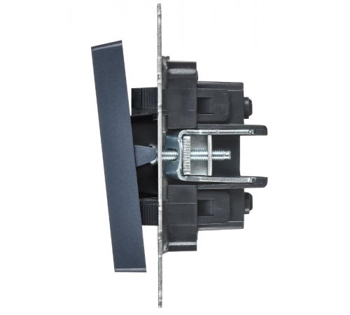 BRITE Выключатель 2-клавишный перекрестный 10А ВС10-2-3-БрМ маренго  BR-V23-0-10-K35  IEK