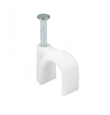 Скоба крепежная круглая (10мм.) (50шт.) EKF PROxima  plcn-sr-10  EKF