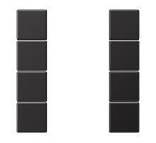Набор накладок 4 группы AL2504TSAD Jung