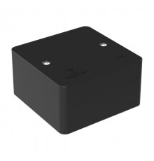Коробка универсальная для кабель-канала 40-0460 безгалогенная (HF) черная 85х85х45 (152шт/кор) IP42 40-0460-9005  Промрукав