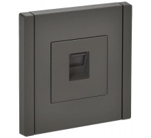 FORTE&PIANO Розетка комп. RJ45 кат.5E FP332 серый  FP-K10-1-K03  IEK