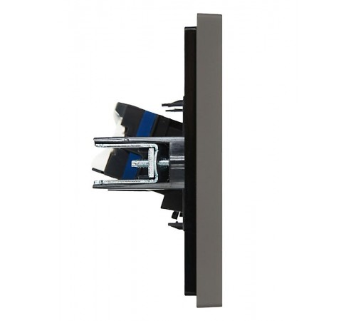 FORTE&PIANO Розетка комп. RJ45 кат.6 FP331 серый  FP-K10-2-K03  IEK