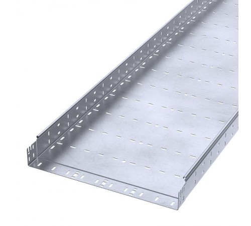 Лоток перфорированный Профи INOX (AISI 316) 500х80x6000 (1,5 мм) (12 м/уп)  PR16.13612  Промрукав