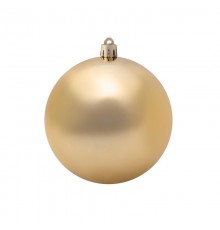 Елочная фигура "Полосатый шар", 20 см, цвет золотой  502-071  NEON-NIGHT