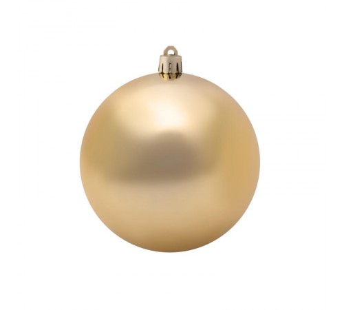 Елочная фигура "Полосатый шар", 20 см, цвет золотой  502-071  NEON-NIGHT