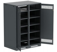 ITK LINEA B Шкаф (пустой) 2000х1400мм дверь двуст. мет. чер.  LB05-20H49-2M  ITK