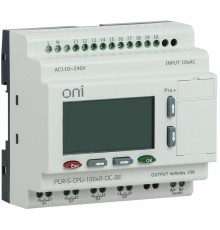 Логическое реле PLR-S. CPU1004(R) 24В DC с экраном ONI  PLR-S-CPU-1004R-DC-BE  ONI