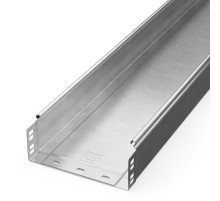 Лоток неперфорированный Стандарт INOX (AISI 304) 200х80х3000 (0,8 мм) (3 м/уп)  PR16.2315  Промрукав