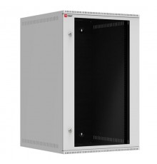 Шкаф телекоммуникационный настенный 18U (600х350) дверь стекло, Astra A серия EKF Basic    ITB18G350   EKF 