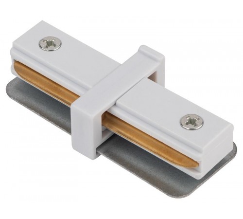 Коннектор TR-1PA-IC-WH прямой для однофазного шинопровода белый  Б0054463  ЭРА