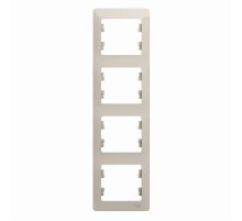 Glossa Молочный Рамка 4-ая, вертикальная  GSL000908  SE