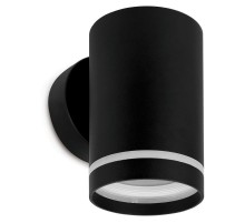Светодиодный светильник аритектурный 230V GX53, DH1001, черный (на стену)  11708  FERON