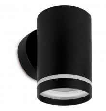 Светодиодный светильник аритектурный 230V GX53, DH1001, черный (на стену)  11708  FERON