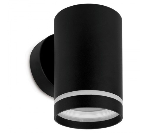 Светодиодный светильник аритектурный 230V GX53, DH1001, черный (на стену)  11708  FERON