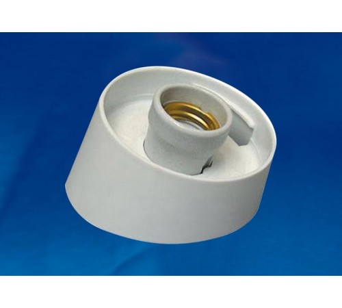 Основание для садово-парковых светильников UFP-A04AE WHITE встроенный патрон Е27, пластик, белый  08312  Uniel