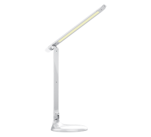 Светильник настольный GTL204 10W 550lm 2700-6500K 170-265V белый диммируемый + ночник LED 1/10/30  GT2041  Gauss