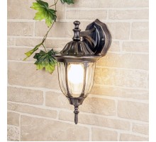 Светильник садово-парковый настенный 1002D черное золото / 9908-G (GL 1002D)  a034303  Elektrostandard