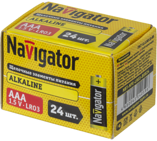 Элемент питания 14 059 NBT-NPE-LR03-BOX24 14059 Navigator