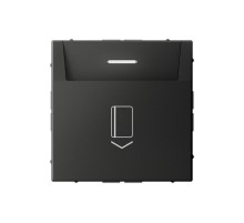 ArtGallery Базальт Выключатель карточный 10А, без задержки времени, быстрозажимные клеммы  GAL001414S  SE