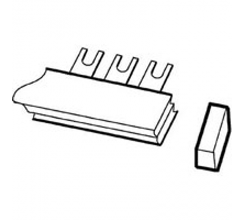 Заглушка для распределительной шины PSH-END1.1  2CDL100011R0011  ABB
