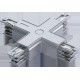 Connector PG X-shaped white  2909002980  Световые Технологии