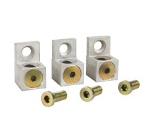 Комплект зажимов для присоединения 1 кабеля OptiMat D100, D160, D250 63-250А-УХЛ3-3 шт  318009  КЭАЗ