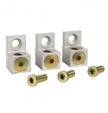 Комплект зажимов для присоединения 1 кабеля OptiMat D100, D160, D250 63-250А-УХЛ3-3 шт  318009  КЭАЗ