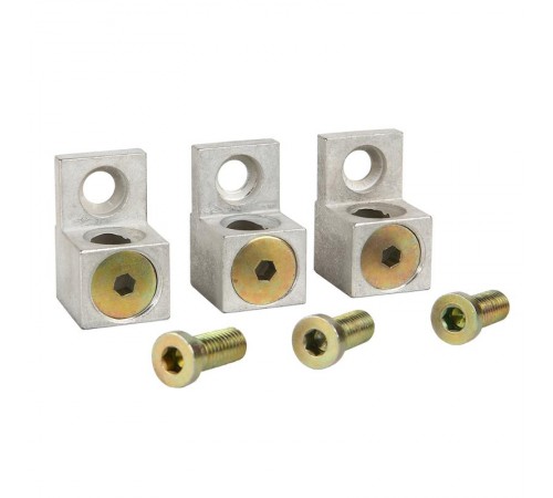 Комплект зажимов для присоединения 1 кабеля OptiMat D100, D160, D250 63-250А-УХЛ3-3 шт  318009  КЭАЗ