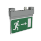 Световой указатель аварийного освещения светодиодный BS-NEXTRINO-10-S1-ELON Gray a17029  Белый свет