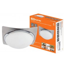 Светильник под лампу НПО СП 02 2х60Вт ЛН E27 IP44 квадрат хром  SQ0346-0002  TDM