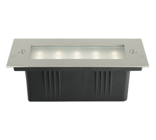 Светильник светодиодный архитектурный ДВУ PWS/R S170070 3w 4000K 30° Сhrome IP65 встраиваемый  .5006584A  Jazzway