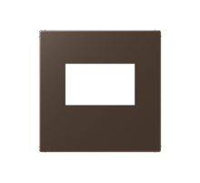 Kрышка для USB-зарядный устройств; без видимого винта; термопласт; мокка  A1569USBMO  Jung