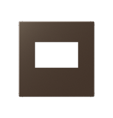 Kрышка для USB-зарядный устройств; без видимого винта; термопласт; мокка  A1569USBMO  Jung