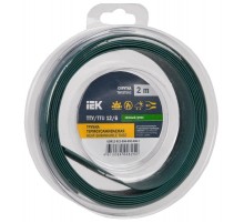 Трубка термоусадочная ТТУ нг-LS 12/6 зеленая (2м/упак) IEK  UDR12-012-006-002-K06-T  IEK