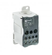 Блок распределительный (КБР) на DIN-рейку и монтажную панель 400A EKF PROxima  plc-kbr400  EKF