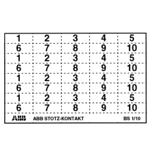 Маркер к. 40шт.пикто BSPikto  GHS2001946R0002  ABB