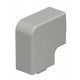 Крышка плоского угла кабельного канала WDK 25x40 мм (ПВХ,серый) (WDK HF25040GR)  6158625  OBO Bettermann