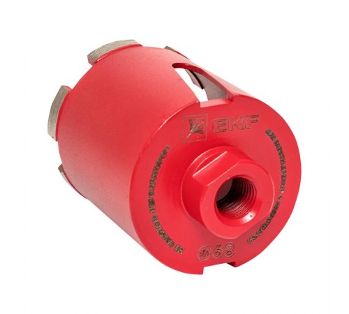 Коронка алмазная для дрелей с микроударом DCH-68MH Micro Hit Laser M16 Professional  dch-68-mh-m16  EKF