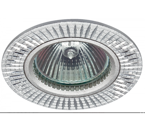 Светильник встраиваемый под лампу KL32 AL/SL/1 декор cо светодиодной подсветкой, поворотный, белый  Б0049559  ЭРА