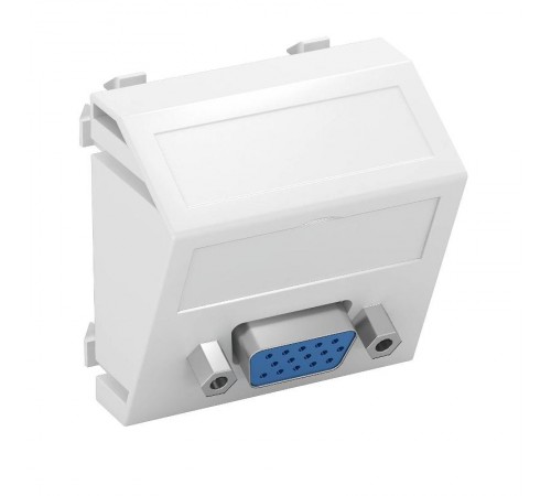 Мультимедийная рамка VGA Modul45 (белый) (MTS-VGA S RW1)  6104622  OBO Bettermann