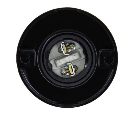 Патрон настенный карболитовый Е27 черный наклонный PROxima  LHC-E27-wi-s  EKF