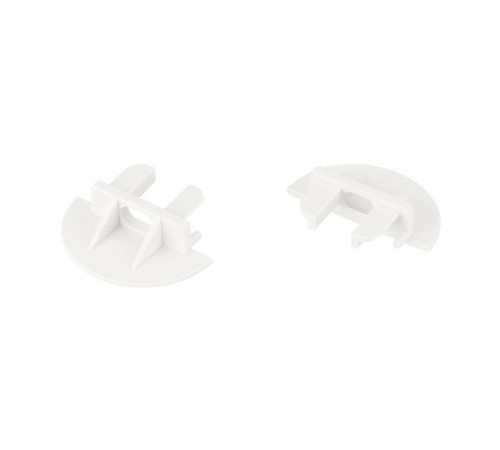 Заглушка для MIC-FS белая с отверстием (Arlight, Пластик)  040731  Arlight